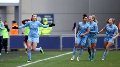 Aston Villa - Christian Radnedge - Mary Earps - Weir seals win for Man City Women in derby, Spurs ease past Birmingham - channelnewsasia.com - Manchester - London -  Leicester - Birmingham