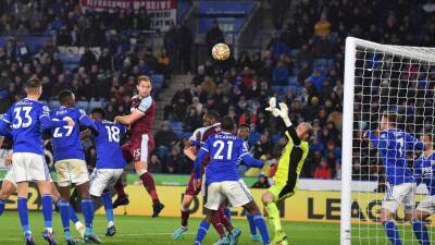 Brendan Rodgers - Ricardo Pereira - Daniel Amartey - James Maddison - James Justin - Harvey Barnes - Kasper Schmeichel - Jarrod Bowen - Craig Dawson - Aaron Cresswell - Issa Diop - Leicester City 2-2 West Ham: Craig Dawson denies Foxes in stoppage time as points shares at King Power stadium - eurosport.com - Belgium -  Leicester