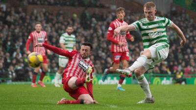Liam Scales on target as Celtic rout Raith