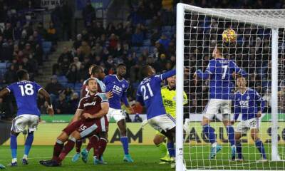 Craig Dawson saves the day for West Ham with late leveller at Leicester
