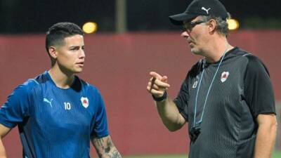 James se queda sin Blanc: el técnico sale de Al Rayyan - AS Colombia