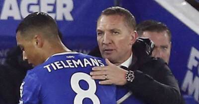Leicester boss Rodgers hails Tielemans after draw with West Ham