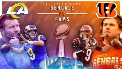 Joe Burrow - Aaron Donald - Vince Lombardi - Super Bowl 2022 en vivo hoy: Rams - Bengals, final NFL en directo - AS USA - en.as.com - Usa - Los Angeles -  Atlanta - state California