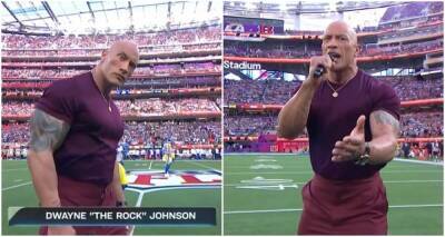 Super Bowl LVI: Dwayne 'The Rock' Johnson provides charismatic introduction for huge NFL game