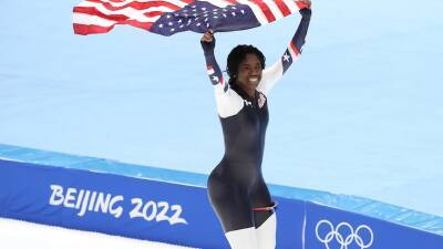 American Erin Jackson wins historic speedskating gold at Beijing Winter Olympics