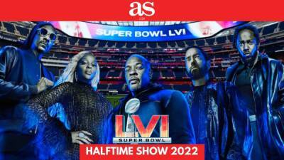 Halftime Show Super Bowl LVI en vivo: Eminem, Snoop Dog y Dr. Dre, en directo hoy - AS USA