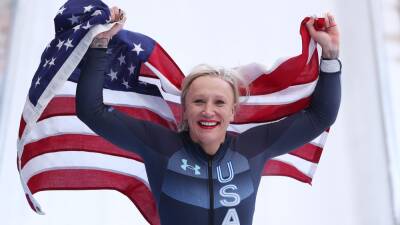 Winter Olympics 2022 - Kallie Humphries wins the first monobob Olympic gold medal after Beijing debut