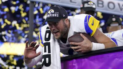 Super Bowl 2022: Matthew Stafford battles through trials and tribulations to reach pinnacle