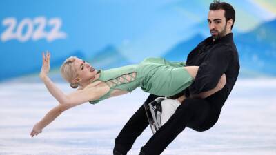 Gabriella Papadakis - JUEGOS DE INVIERNO Gran diploma olímpico para la danza sobre hielo española - en.as.com - Beijing