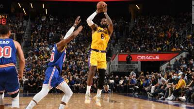 LeBron James passes Kareem Abdul-Jabbar for most total points in NBA history - edition.cnn.com - Los Angeles -  Los Angeles - county Sterling - county Wayne