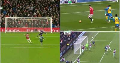 Shocking video of all the chances Man Utd have missed in last three matches is going viral