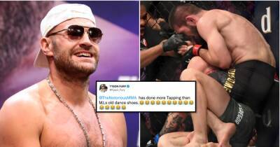 Tyson Fury mocks Conor McGregor's tap record with brutal tweet