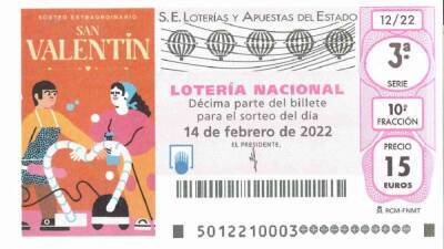 Lotería Nacional: comprobar los resultados del sorteo de San Valentín de hoy, lunes 14 de febrero