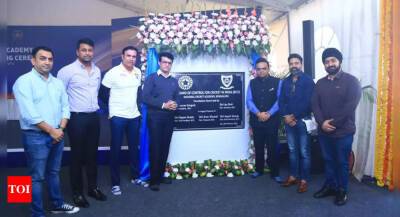 Jay Shah - Sourav Ganguly - Work begins on new NCA in Bengaluru, foundation stone laid by BCCI brass - timesofindia.indiatimes.com - India