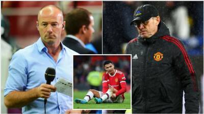 Ralf Rangnick - Michael Carrick - Jadon Sancho - Alan Shearer - Ralph Hasenhuttl - Che Adams - Man Utd branded 'leaky, noisy, messy' by Alan Shearer in brutal analysis - givemesport.com - Manchester -  Sancho