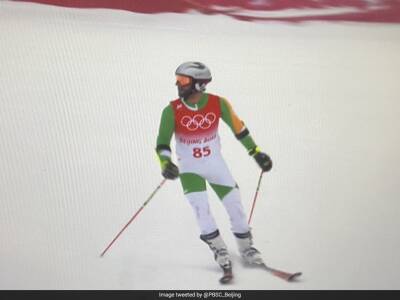 Beijing Winter Olympics 2022: India's Arif Khan Finishes 45th In Giant Slalom