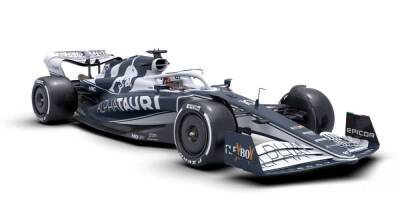 AlphaTauri unveil revised livery on 2022 F1 car