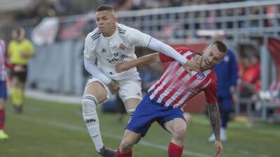 Fran García - Real Madrid-Atlético, en octavos de la Youth League - en.as.com