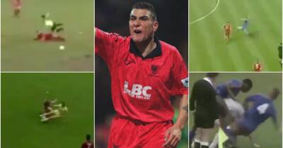 Vinnie Jones tackling compilation proves he was Premier League’s hardest man