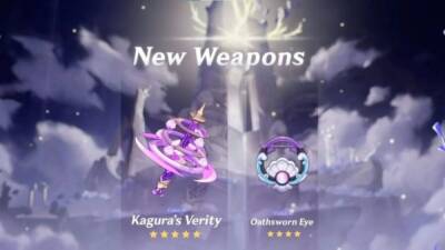 Genshin Impact 2.5 Update: Kagura's Verity and Oathsworn Eye Stats Revealed