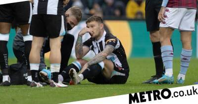 Newcastle confirm Kieran Trippier will be sidelined for lengthy period with broken foot