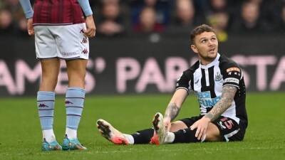 Key defender Kieran Trippier in injury blow for Newcastle United