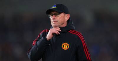 Ralf Rangnick Manchester United press conference LIVE Man Utd vs Brighton team news