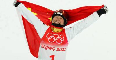 Medals update: Xu Mengtao wins emotional gold in Beijing 2022 freestyle skiing women's aerials