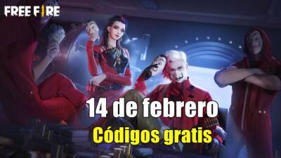 Códigos Free Fire de hoy 14 de febrero de 2022; todas las recompensas gratis - MeriStation