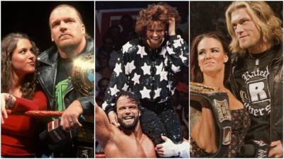 Stephanie Macmahon - Edge - Triple H & Stephanie McMahon, Edge & Lita: WWE's greatest on-screen couples - givemesport.com