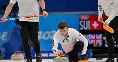 Winter Olympics: Bruce Mouat threw stone 'as hard as I could' to help Team GB close in on curling semi-finals