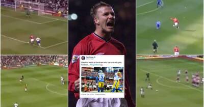 David Beckham's 01/02 highlights show Piers Morgan has no leg to stand on