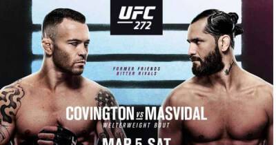 UFC 272 Covington vs Masvidal: What is the Event's UK Start Time?