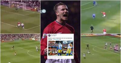 David Beckham’s 01/02 season alone proves Piers Morgan has no idea what he’s talking about