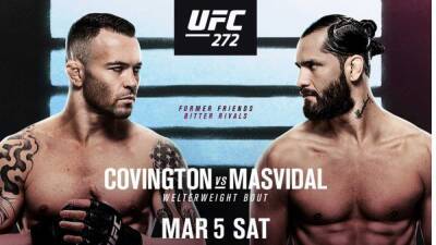 UFC 272 Covington vs Masvidal: What is the UK Start Time?