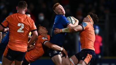 James Lowe - Josh Murphy - Leinster Rugby - Frawley out for 4-6 weeks, Lowe back in Leinster training - rte.ie - Scotland - Ireland