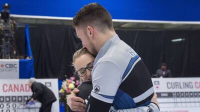 Canadian curling power couple celebrates Valentine's Day before posting victories