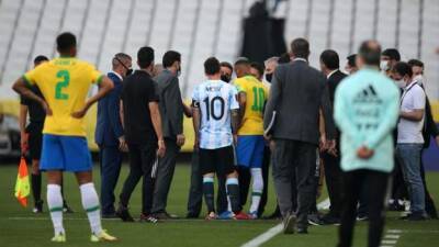 Brazil v Argentina: Fifa ban three Premier League-based players over abandoned match