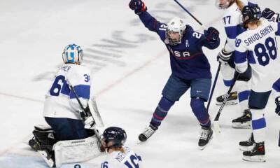 USA set up titanic clash with Canada in women’s Olympic ice hockey final