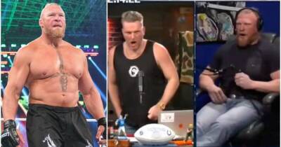 Brock Lesnar: Former WWE Champion hilariously sings in brilliant Pat McAfee podcast