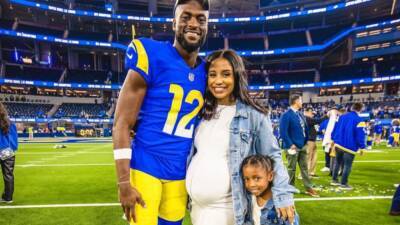 Super Bowl 2022: Star Rams player rushes to hospital after pregnant wife goes into labour mid-game - 7news.com.au - Los Angeles -  Los Angeles