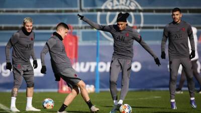Messi, Mbappe and Neymar train with PSG ahead of Real Madrid clash - in pictures