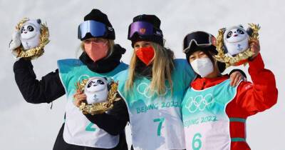Olympics-Snowboarding-Gasser wins Big Air gold, Sadowski-Synnott takes silver