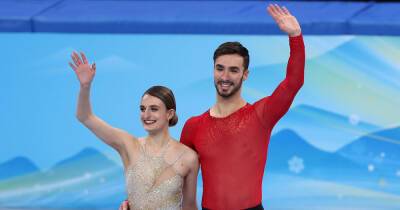 "Huge relief": Gabriella Papadakis and Guillaume Cizeron on winning gold at Beijing 2022
