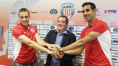 Carlos Pita y Fernando Seoane hacen historia en el Lugo y en Segunda