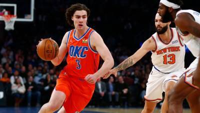 Josh Giddey youngest with two straight triple-doubles as Thunder drop Knicks at Madison Square Garden - espn.com - Australia -  New York -  Chicago -  Oklahoma City - county Garden