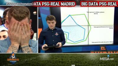 Fútbollección De-Ancelotti - La comparativa del Big Data entre Messi y Vinicius que levantó ampollas en plató - en.as.com - Madrid