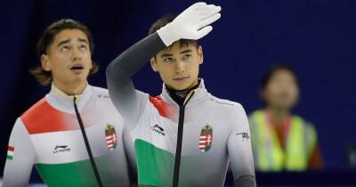 Big in China: Hungary's short track speed skating Liu brothers the talk of the town at Beijing 2022