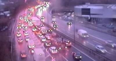 LIVE: Seven-mile queues on M60 after crash involving 'multiple vehicles'