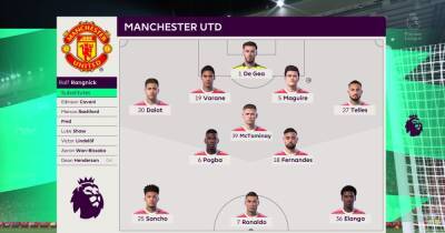 We simulated Manchester United vs Brighton to get a score prediction